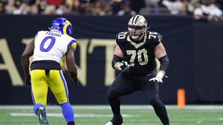 Trevor Penning, and whose arrows are pointing up? (Podcasts). Photo by (AP Photo/Tyler Kaufman)